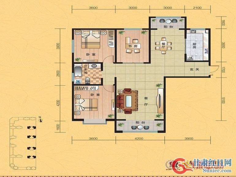 远东锦绣华府户型图-甘肃房产网兰州站-致力于甘肃地区房地产网络